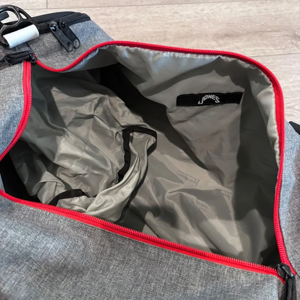Jones Duffel Bag Grey Golf Gym Travel Weekender Active New